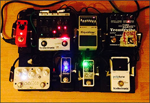 New smaller pedalboard